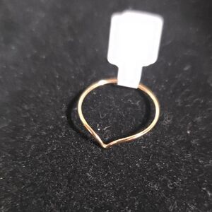 Gold Women's Ring 14k Plated Size 8